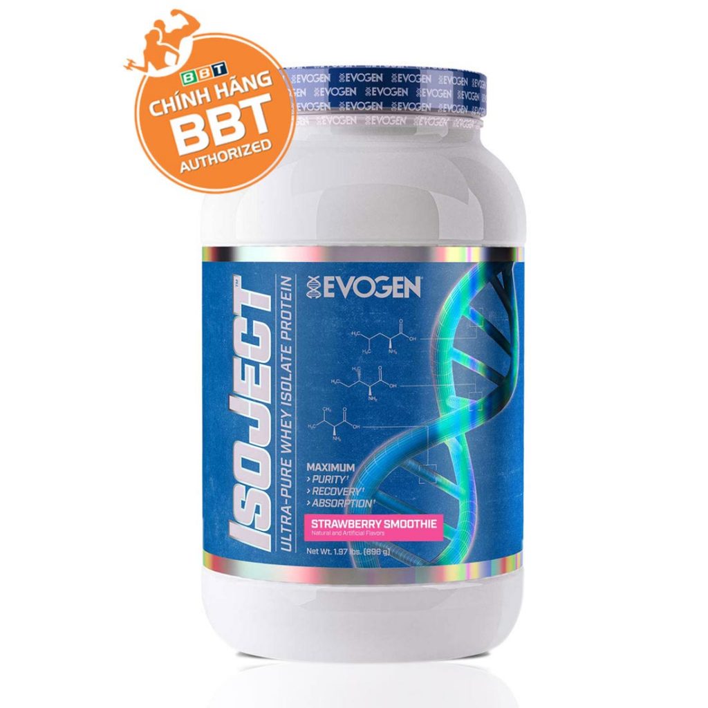 ISOJECT Premium EVOGEN - Whey Isolate Tăng Cơ VIP Nhất - THOL